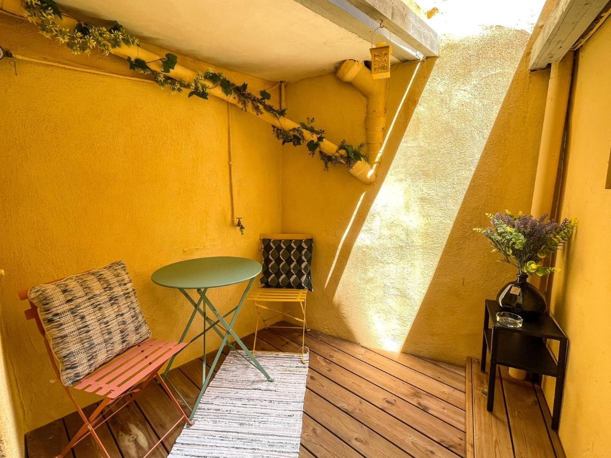 New! Cosy T2 Au Coeur De La Ville - Climatisation - Coin Terrasse 普罗旺斯地区艾克斯 外观 照片